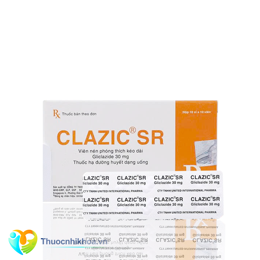 Clazic MR 30mg (Hộp 10 vỉ 10 viên)